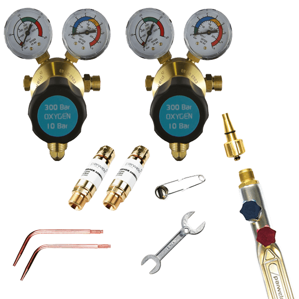 LightWeight Oxygen / Acetylene Welding and Brazing Set Adams Gas