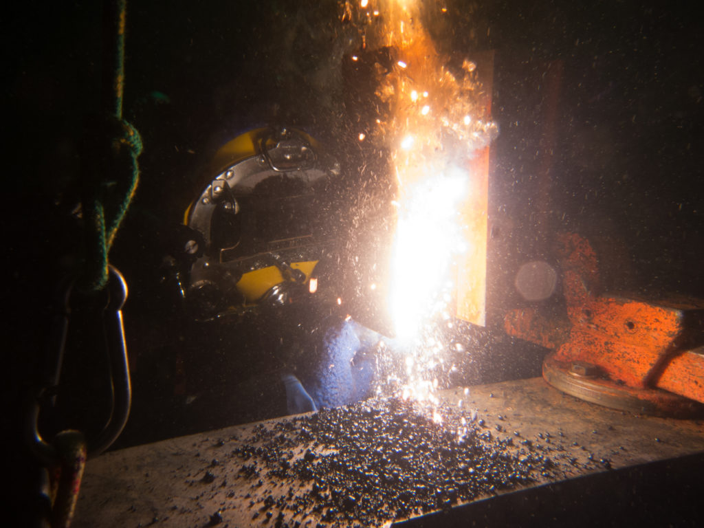 welding and cutting underwater
