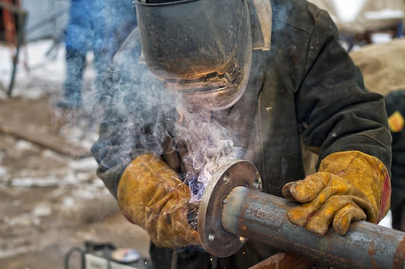 welding in cold weather 