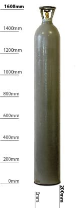 Food Grade Co2 gas cylinders for Coca-Cola Frozen, Fanta Frozen, Tango Ice Blast, and Slushy Jack’s frozen drinks machines – 34kg