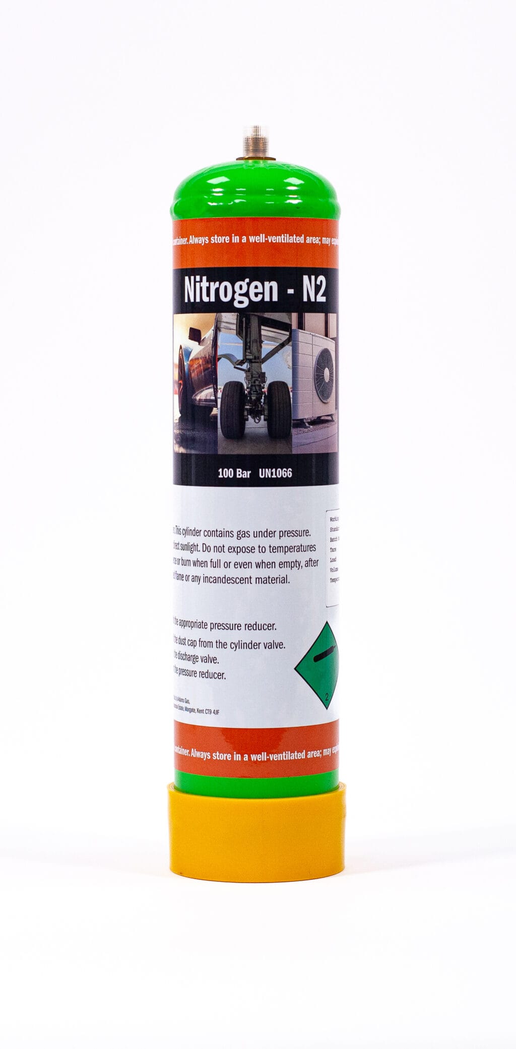 Disposable Nitrogen Cylinders Adams Gas