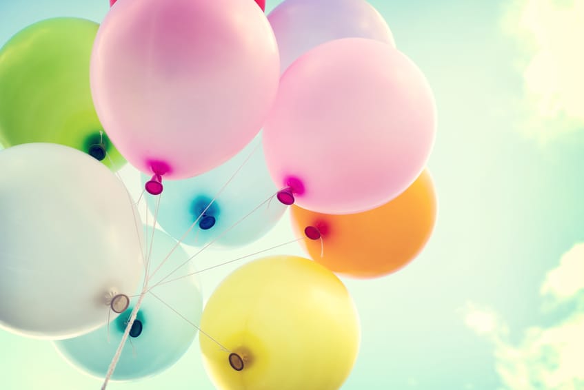 vintage heart balloon