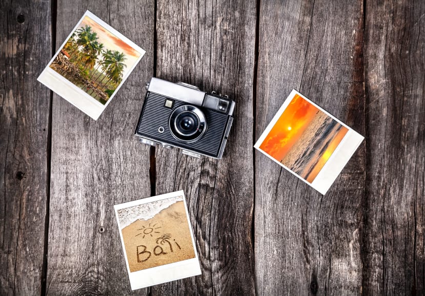 Camera and photos from Bali