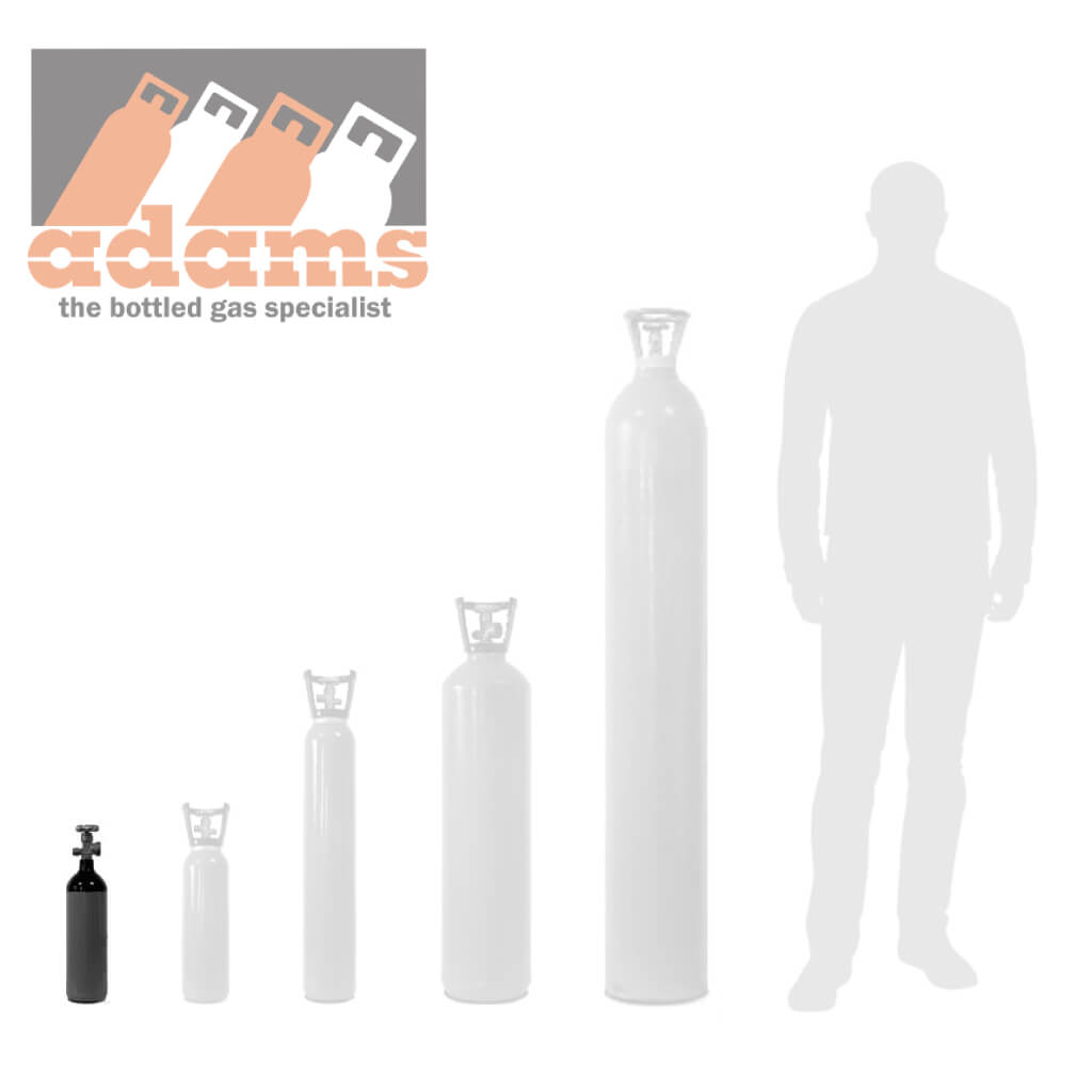 gas bottle size extra small