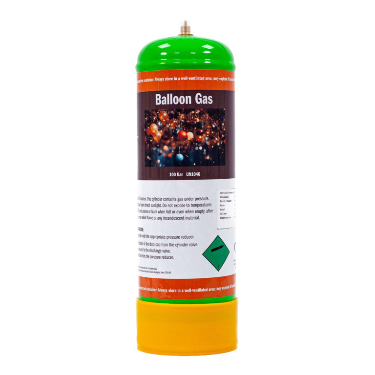 Medium Disposable Helium Gas Cylinder for 25 Balloons