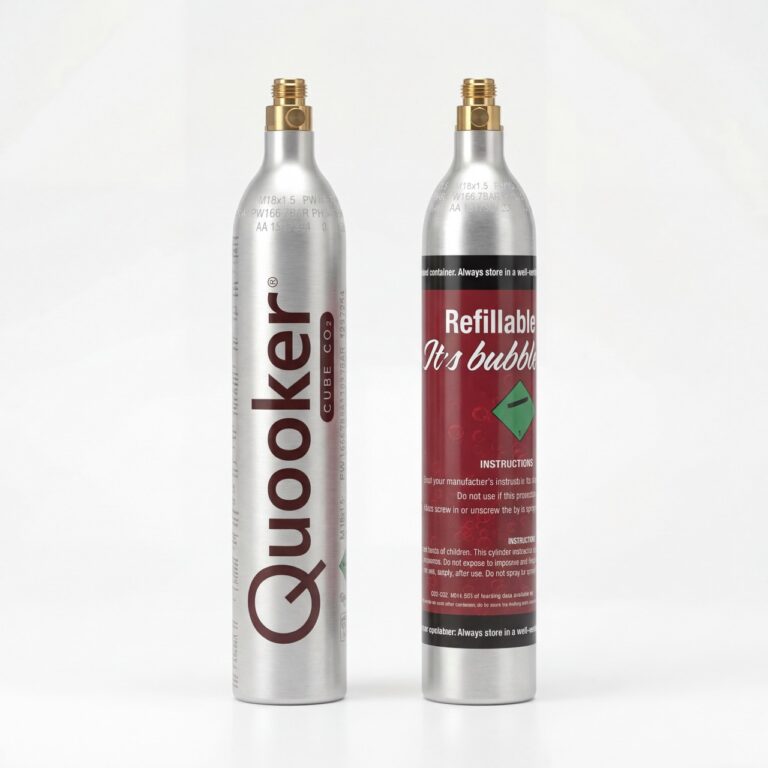 Unbranded Quooker‑Compatible CO₂ Cylinder Refills – Sparkling Water System (425g)